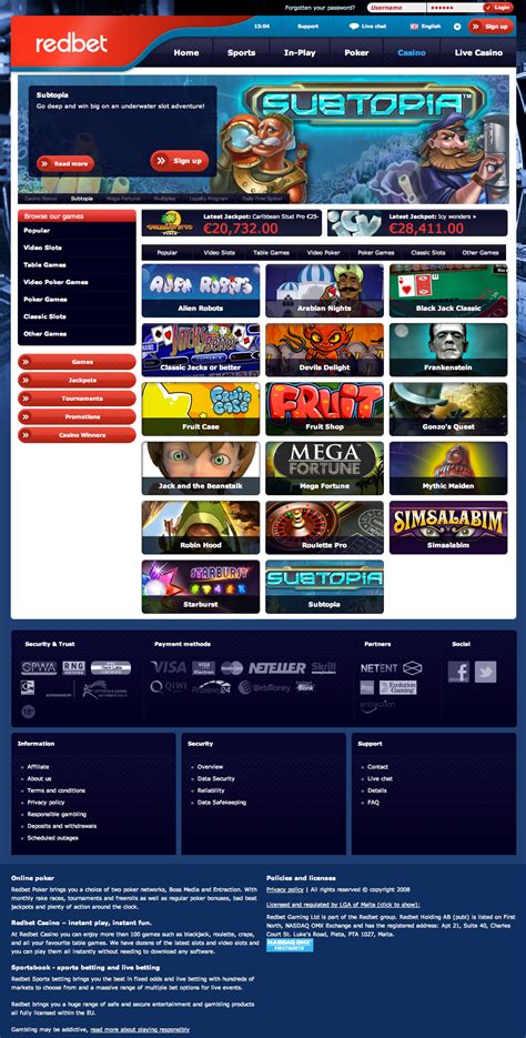 Redbet Casino Full Review 2022 – Get no Deposit Bonus & Free .